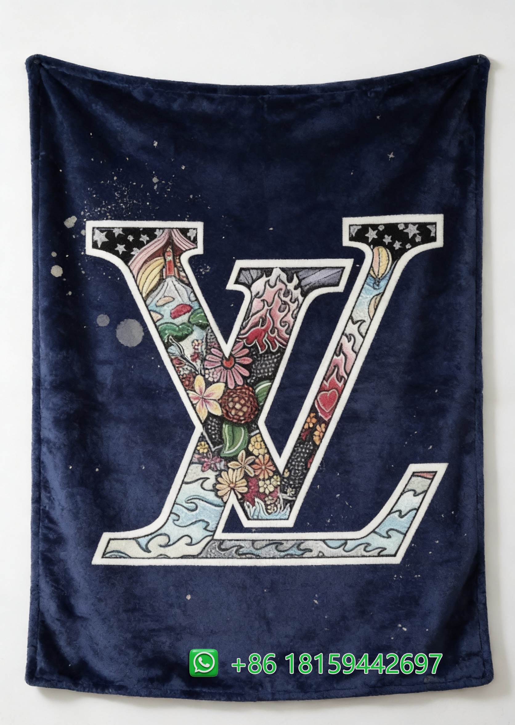 Louis Vuitton Throw Blankets
